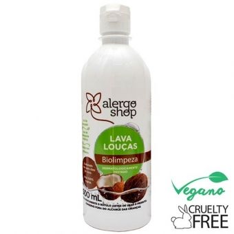 Lava- Louças Hipoalergênico Biolimpeza - 500ml