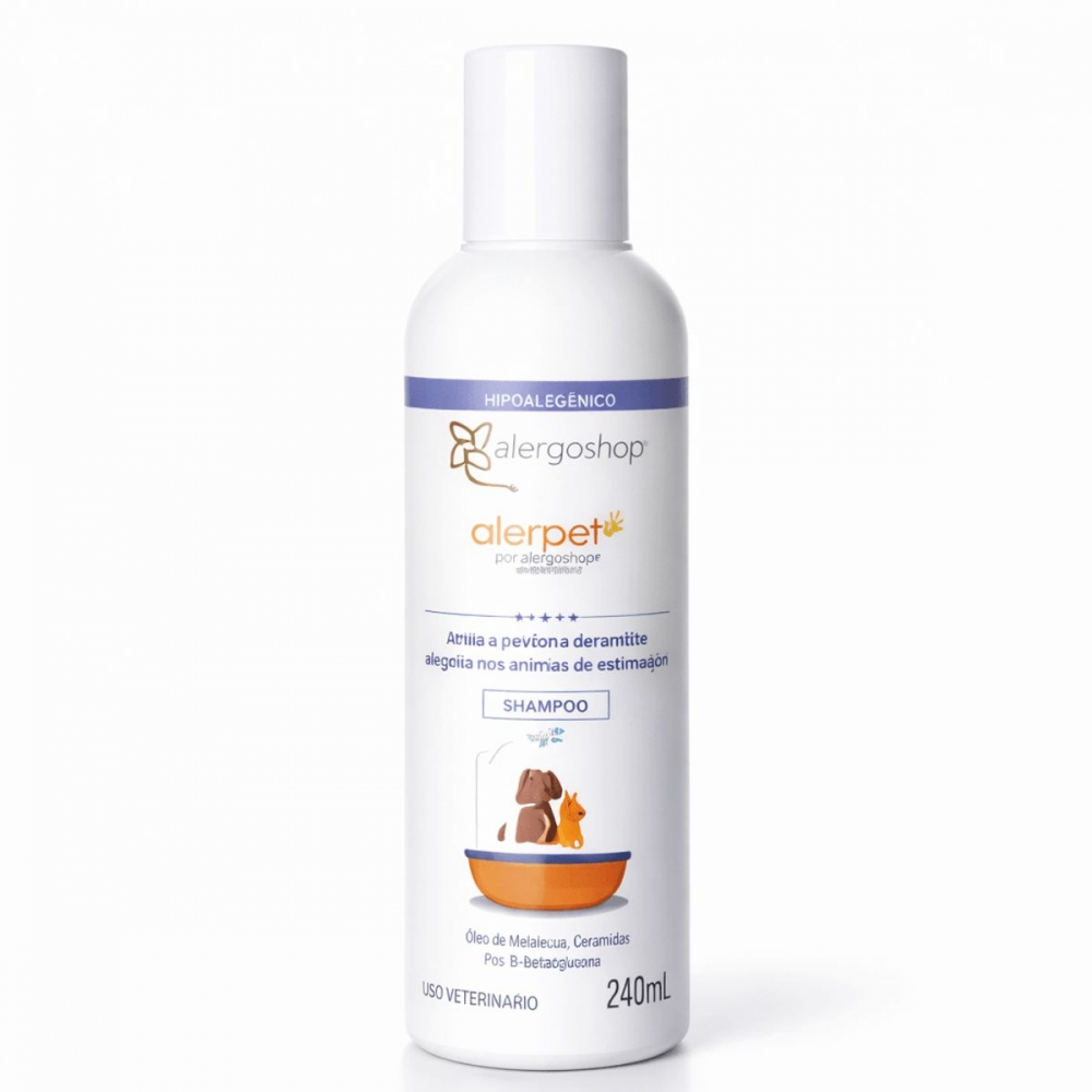 Shampoo para Pet Hipoalergênico Alerpet 240ml