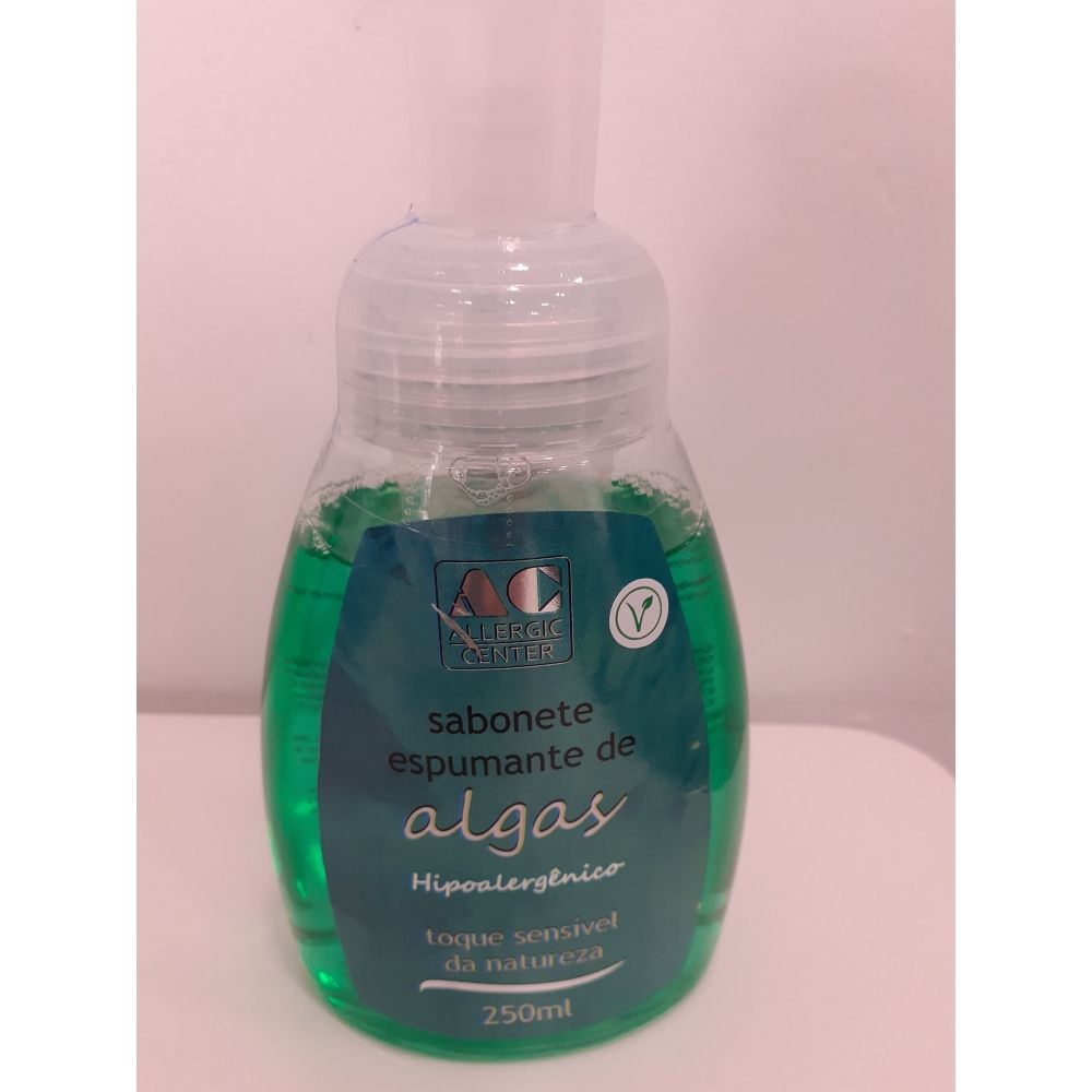 Sabonete Espumante de Algas , toque sensível da natureza 250ml