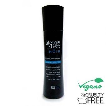 Desodorante Hipoalergênico Noir - Spray Masculino 80 ml