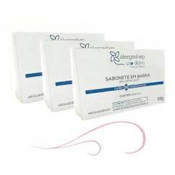 Sabonete em Barra com Aloe Vera 100g - alergoshop