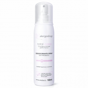 Desodorante Spray Feminino Hipoalergênico Total Care 100ml